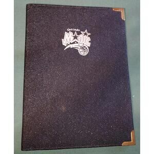 Orlando Magic Professional Black Presentation Folder with Gold Corner Accents